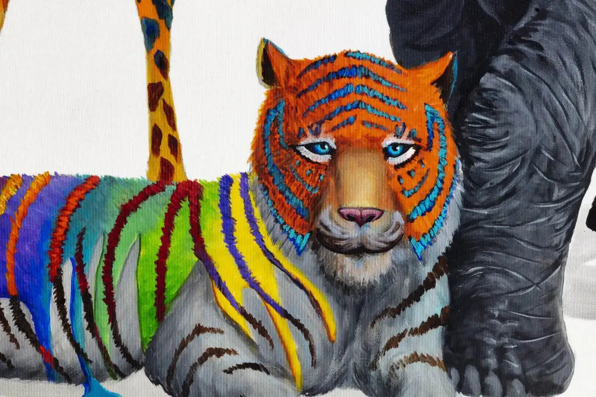 A Little Help from My Friends - Edition by artist Michael Summers - Wyecliffe Galleries