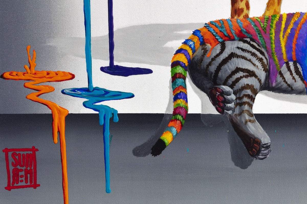 A Little Help from My Friends - Edition by artist Michael Summers - Wyecliffe Galleries