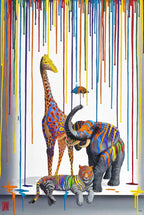 A Little Help from My Friends - Edition by artist Michael Summers - Wyecliffe Galleries