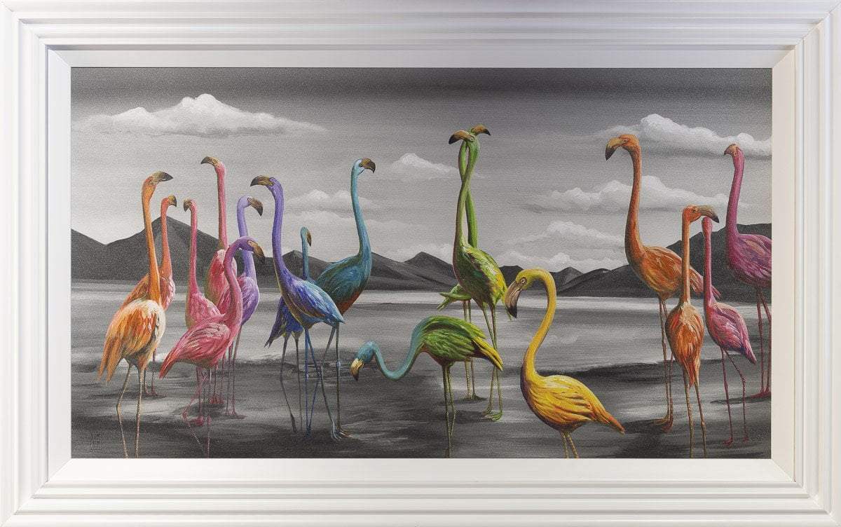 Birds of a Feather - Edition - SOLD OUT by artist Michael Summers - Wyecliffe Galleries