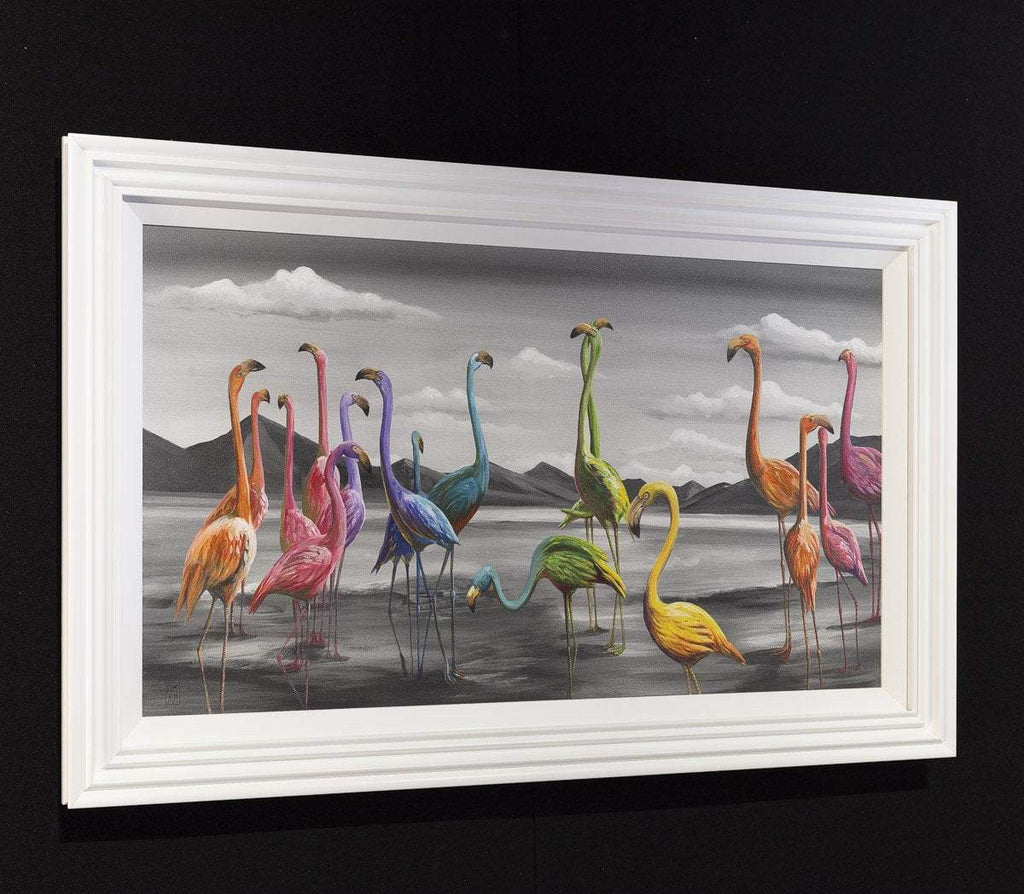 Birds of a Feather - Edition - SOLD OUT by artist Michael Summers - Wyecliffe Galleries