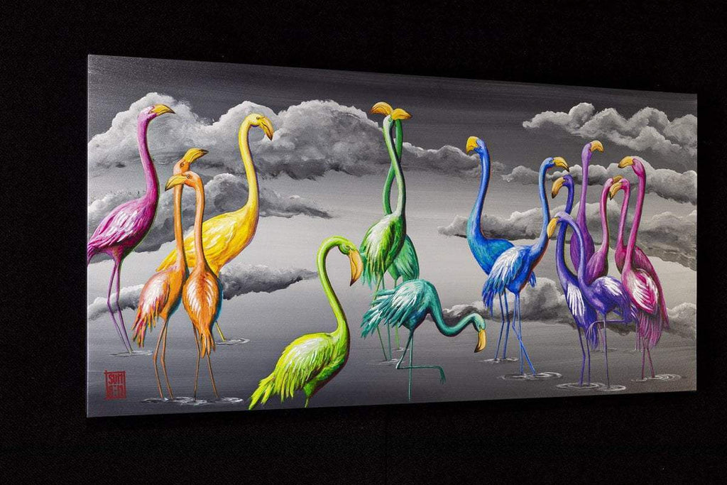 Birds of Paradise - Edition by artist Michael Summers - Wyecliffe Galleries