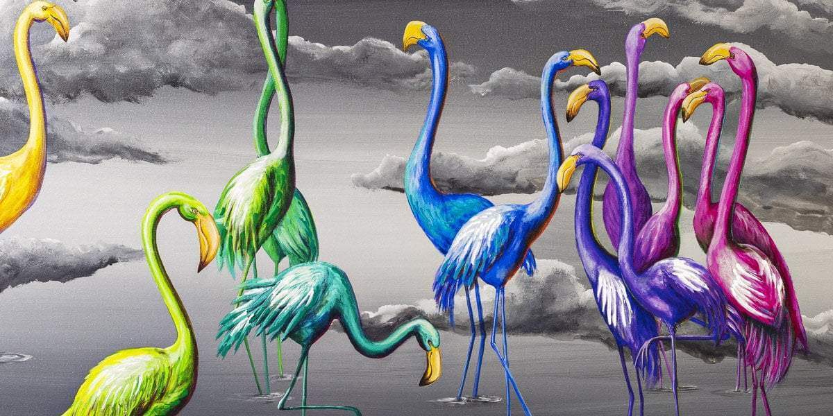 Birds of Paradise - Edition by artist Michael Summers - Wyecliffe Galleries
