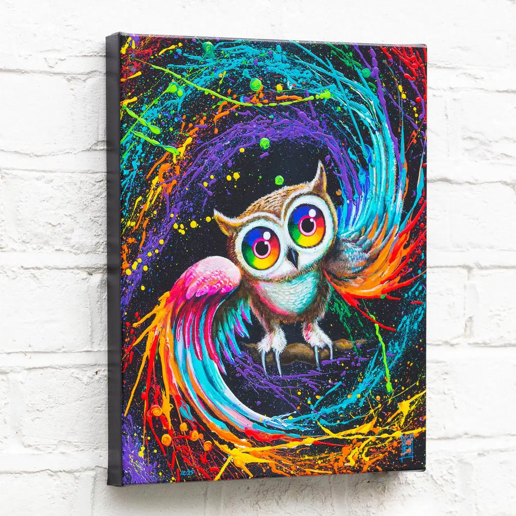 Bright Eyes Blue - Edition by artist Michael Summers - Wyecliffe Galleries