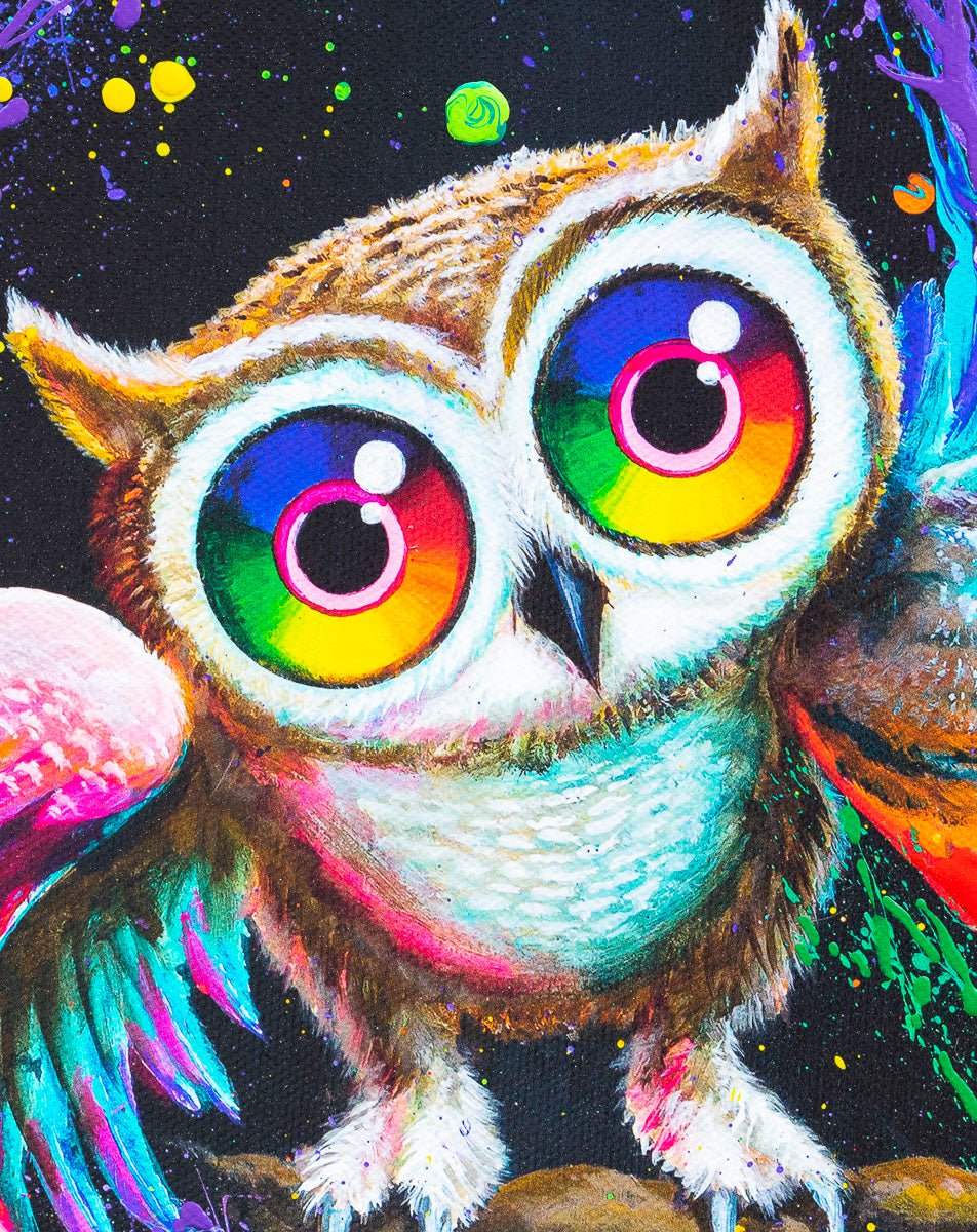 Bright Eyes Blue - Edition by artist Michael Summers - Wyecliffe Galleries