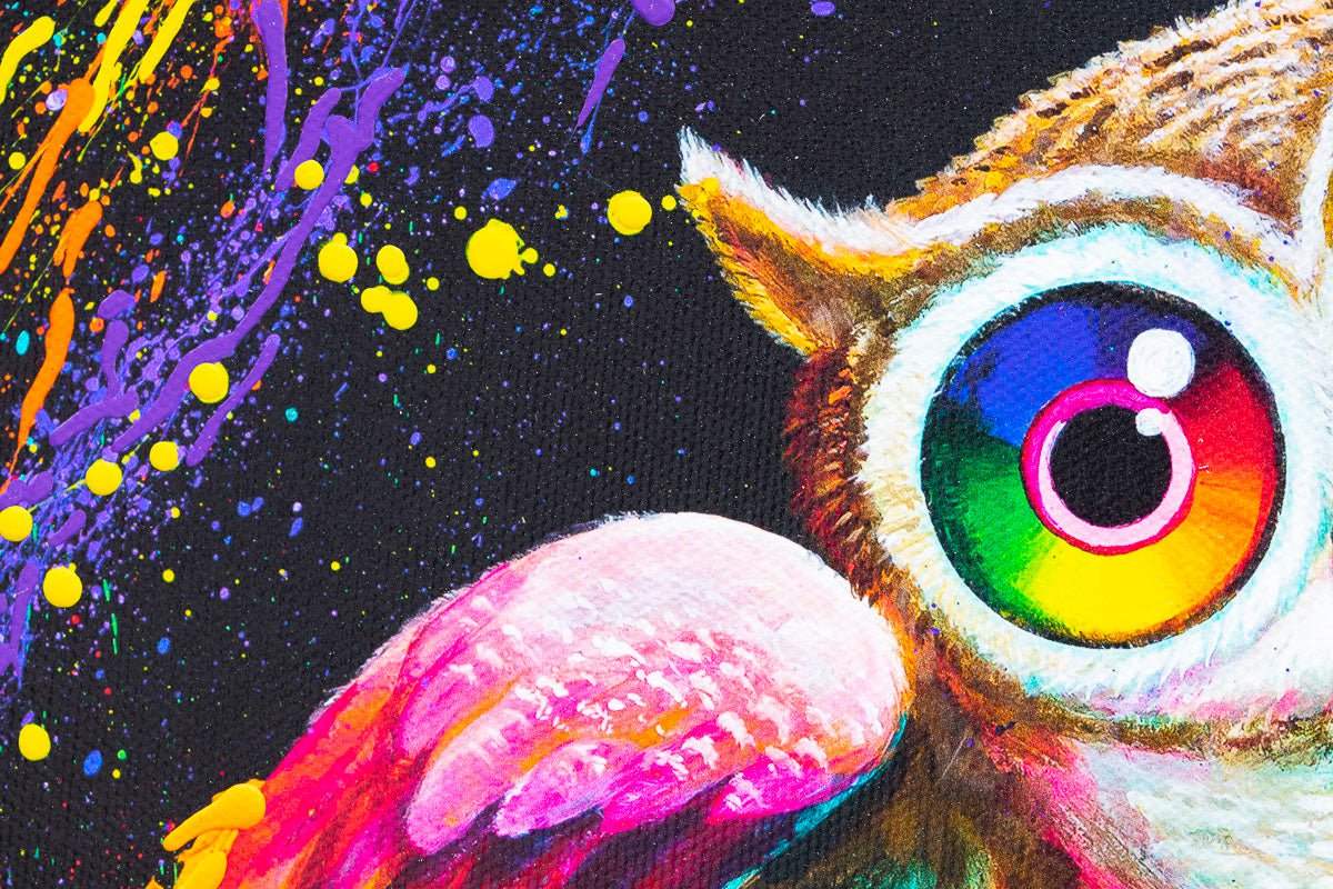 Bright Eyes Blue - Edition by artist Michael Summers - Wyecliffe Galleries