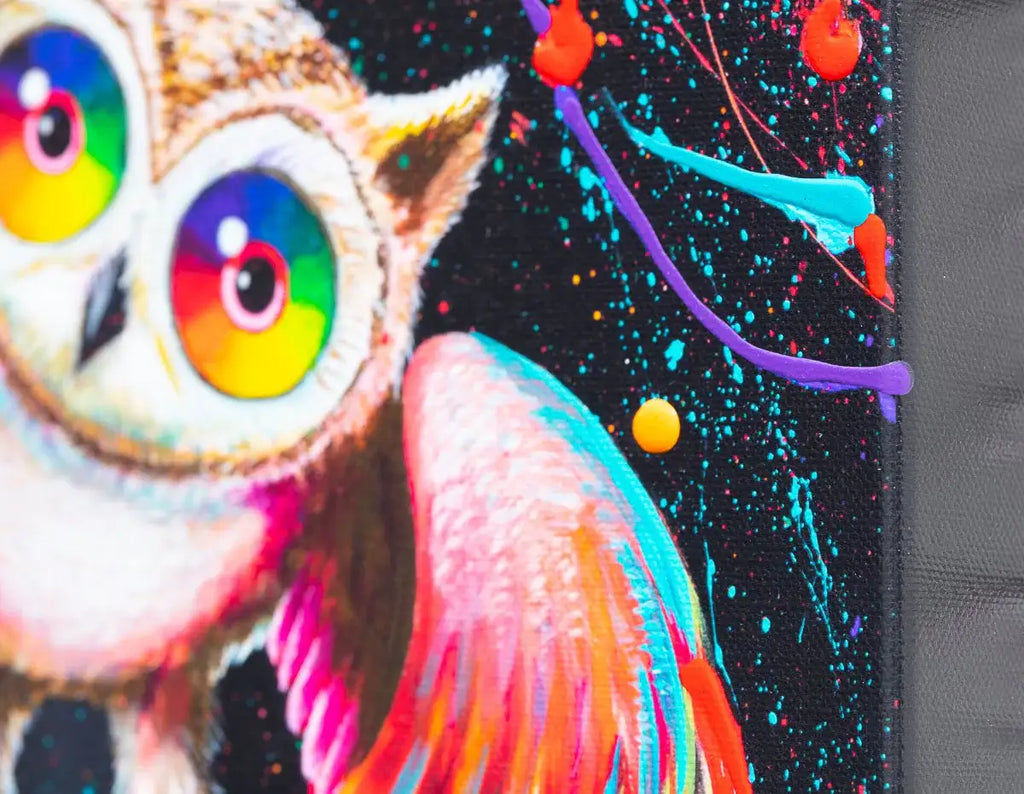 Bright Eyes Red - Edition by artist Michael Summers - Wyecliffe Galleries