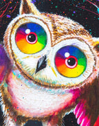 Bright Eyes Red - Edition by artist Michael Summers - Wyecliffe Galleries