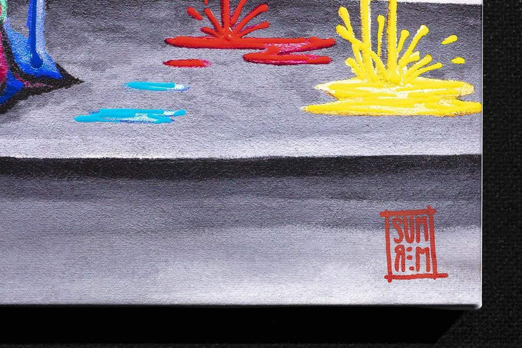 Catnap Mural - Edition - SOLD OUT by artist Michael Summers - Wyecliffe Galleries