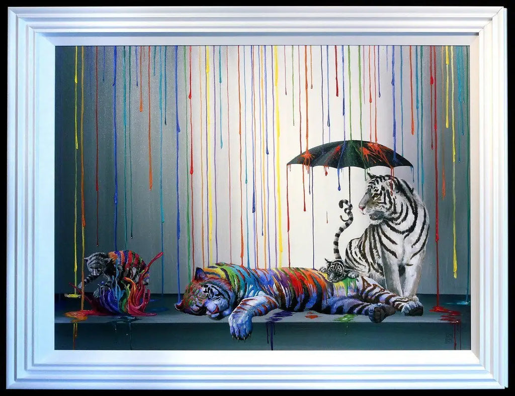 Catnip - SOLD OUT by artist Michael Summers - Wyecliffe Galleries