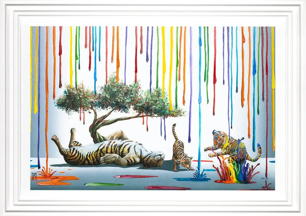 Colour Play - Limited Edition - SOLD OUT by artist Michael Summers - Wyecliffe Galleries