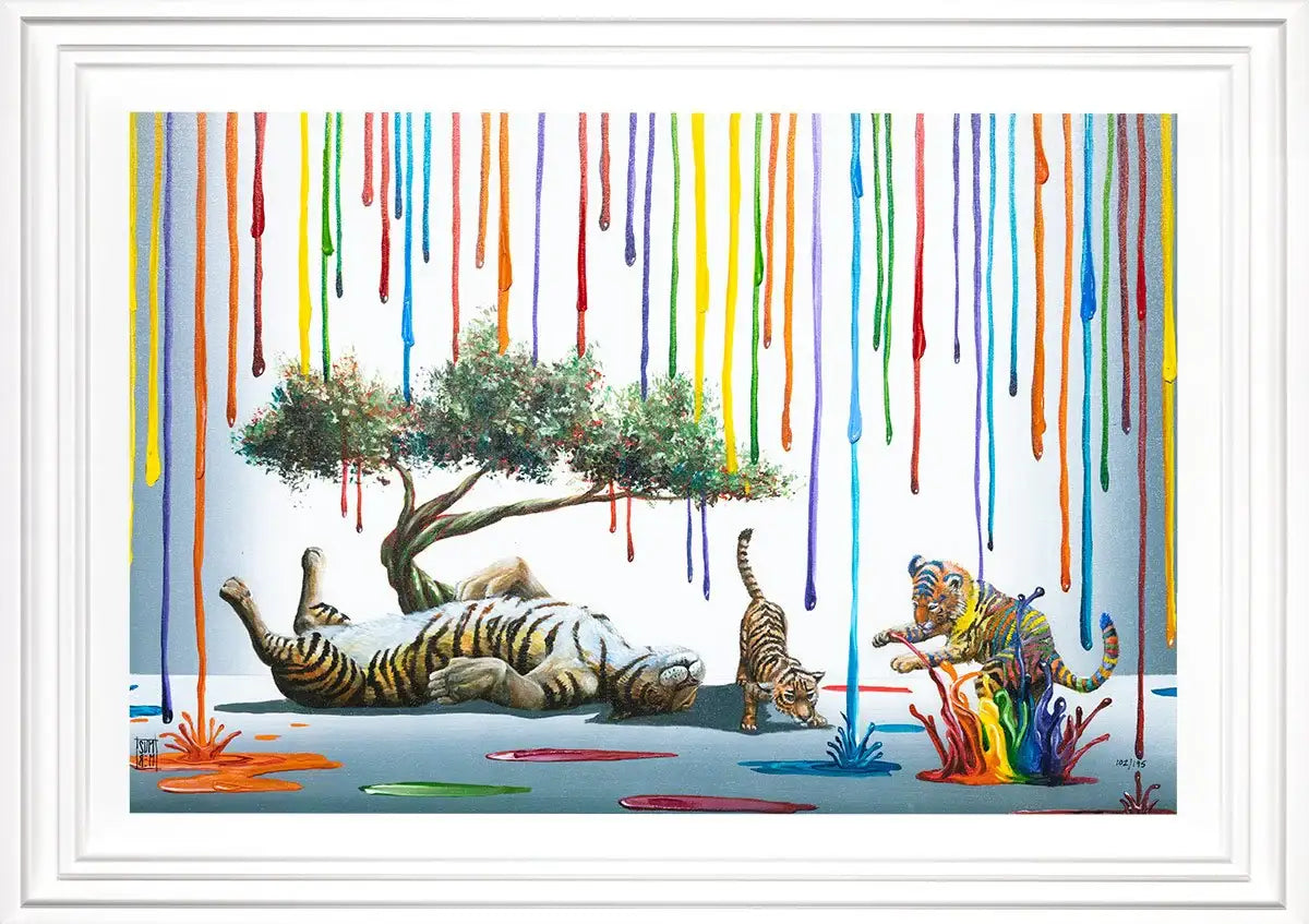 Colour Play - Limited Edition - SOLD OUT by artist Michael Summers - Wyecliffe Galleries