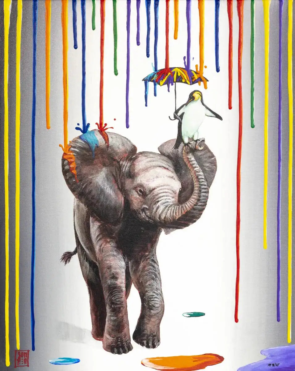 Fab Friends - Edition by artist Michael Summers - Wyecliffe Galleries