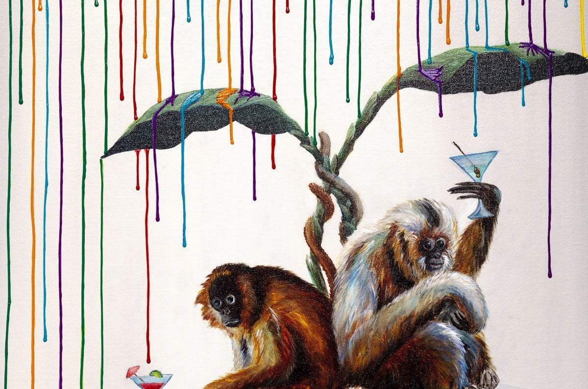 Happy Hour - Edition by artist Michael Summers - Wyecliffe Galleries