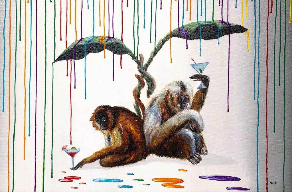 Happy Hour - Edition by artist Michael Summers - Wyecliffe Galleries