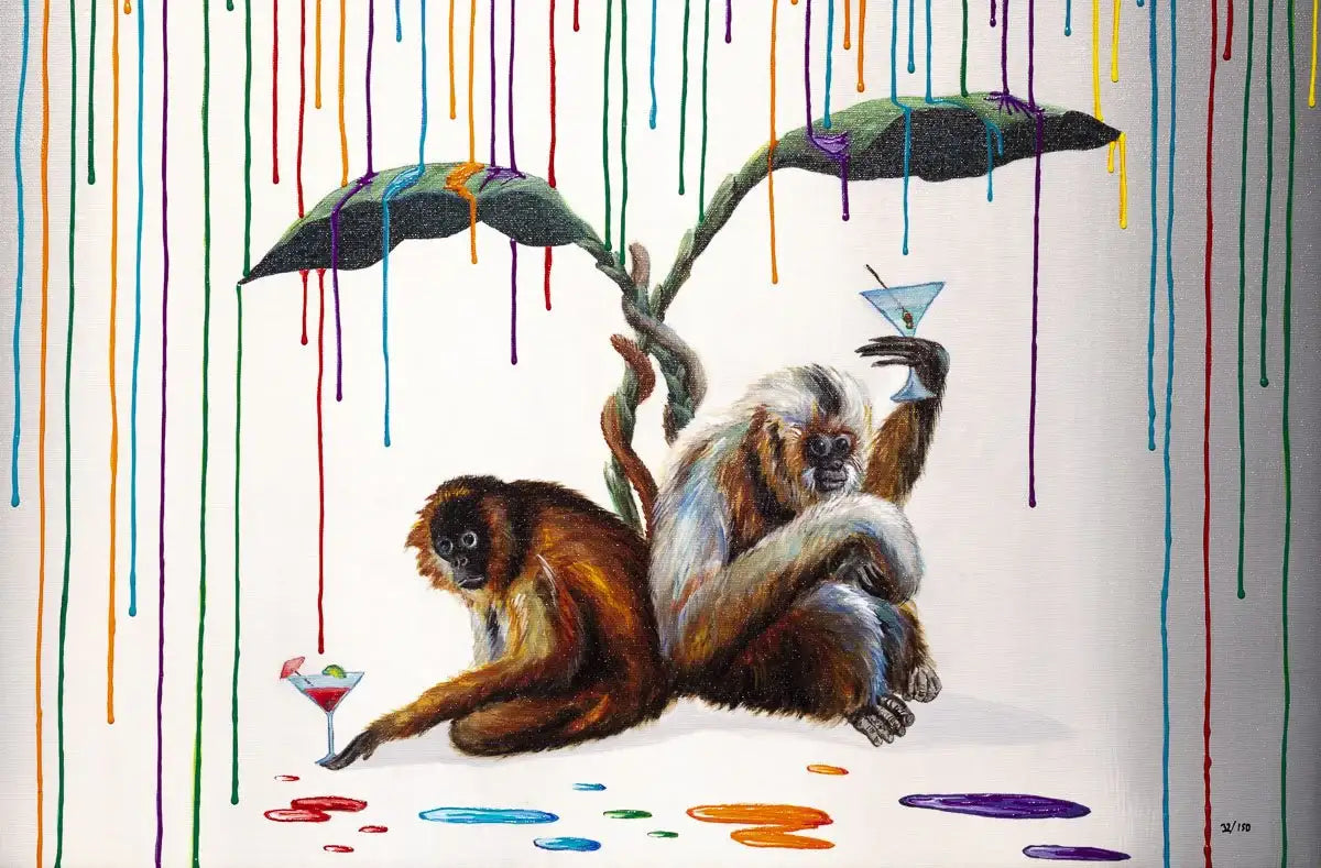 Happy Hour - Edition by artist Michael Summers - Wyecliffe Galleries