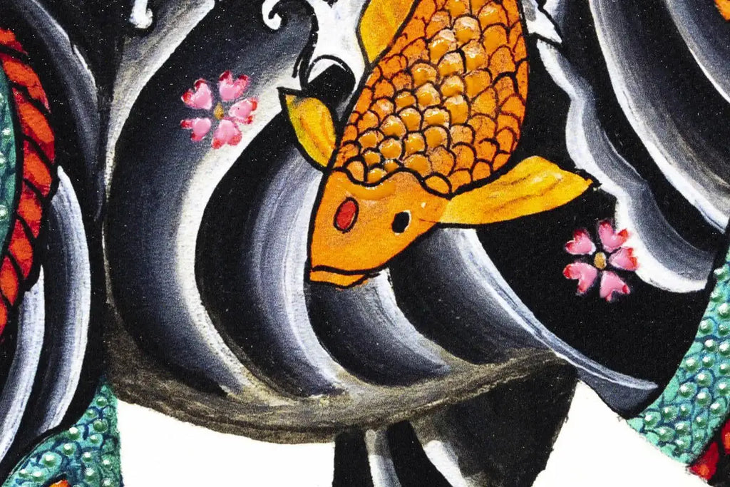 Horiyoshi's Pride - Edition by artist Michael Summers - Wyecliffe Galleries