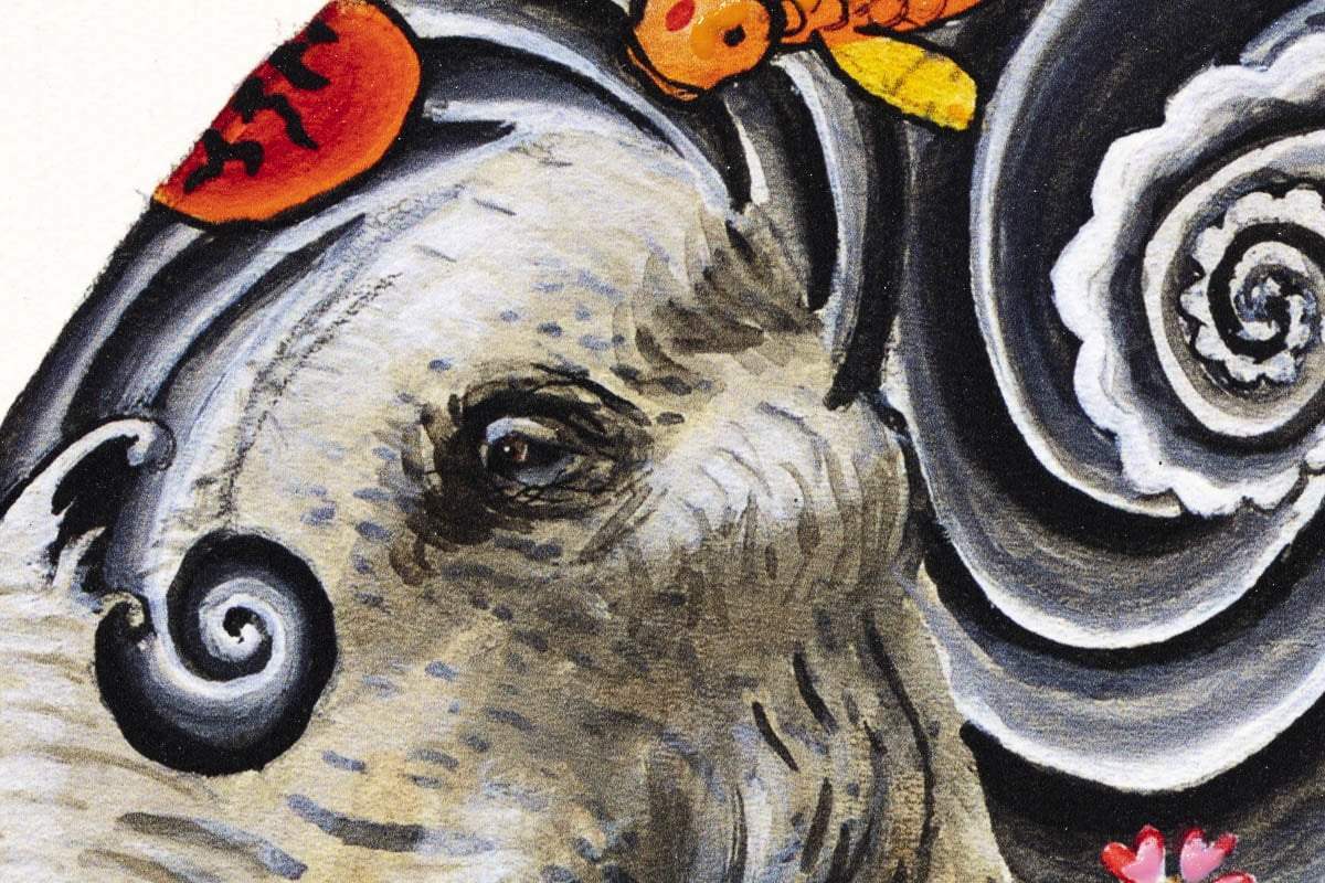 Horiyoshi's Pride - Edition by artist Michael Summers - Wyecliffe Galleries