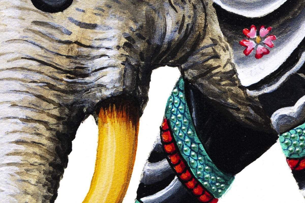 Horiyoshi's Pride - Edition by artist Michael Summers - Wyecliffe Galleries