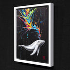 Humpback Whale I - Original - SOLD by artist Michael Summers - Wyecliffe Galleries