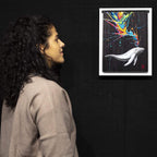 Humpback Whale I - Original - SOLD by artist Michael Summers - Wyecliffe Galleries