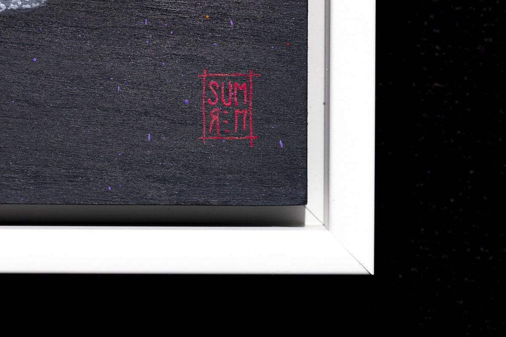 Humpback Whale II - Original - SOLD by artist Michael Summers - Wyecliffe Galleries