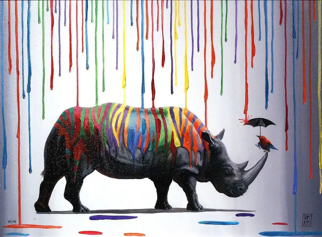 My Little Friend - Limited Edition - SOLD OUT by artist Michael Summers - Wyecliffe Galleries