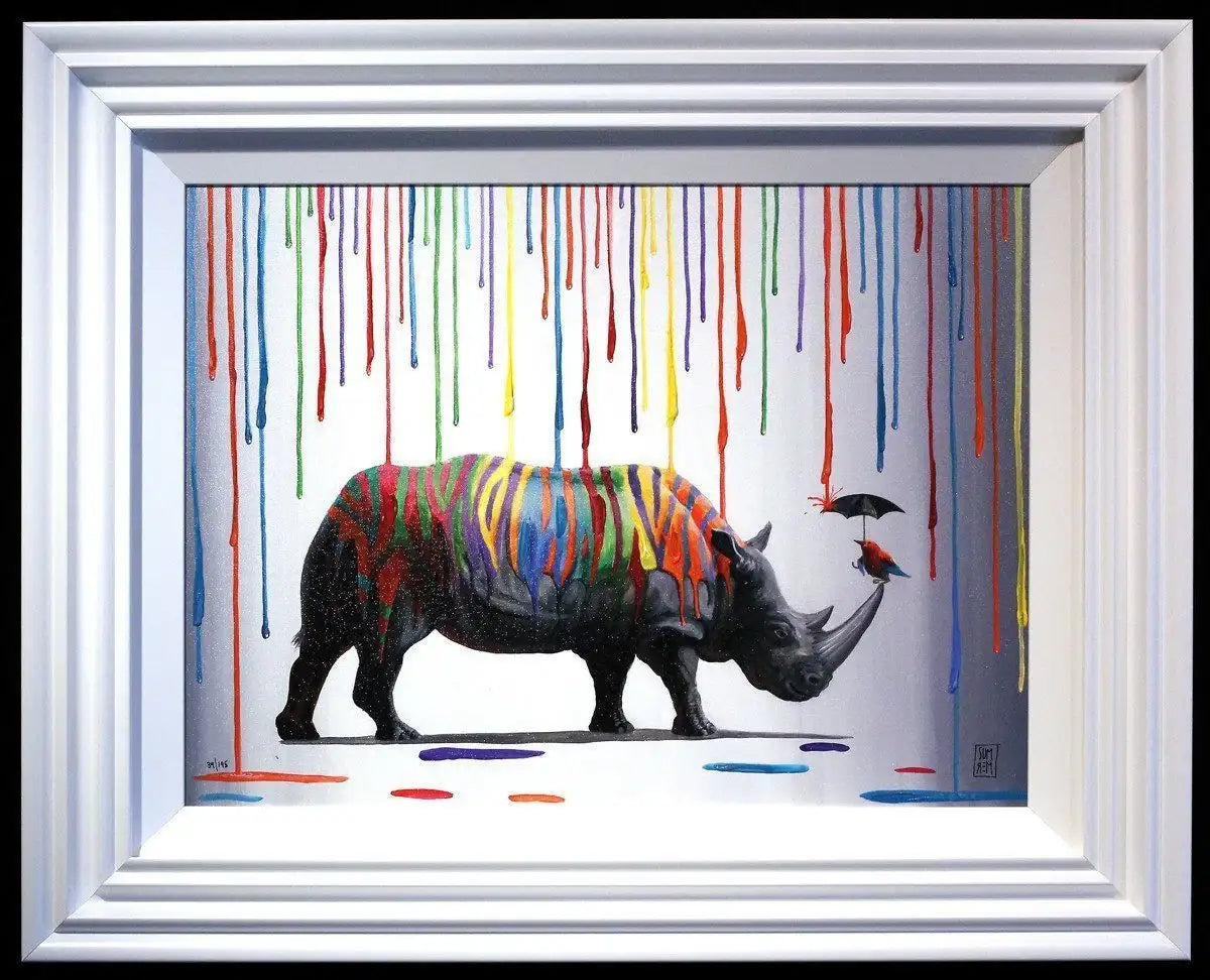 My Little Friend - Limited Edition - SOLD OUT by artist Michael Summers - Wyecliffe Galleries