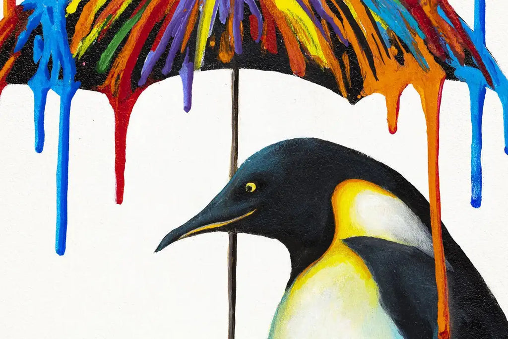 Rain Showers - Original - SOLD OUT by artist Michael Summers - Wyecliffe Galleries