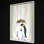 Rain Showers - Original - SOLD OUT by artist Michael Summers - Wyecliffe Galleries