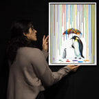 Rain Showers - Original - SOLD OUT by artist Michael Summers - Wyecliffe Galleries