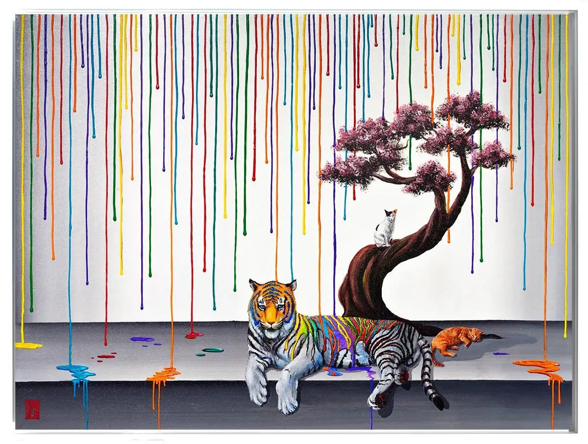 Spirit Animal - Edition by artist Michael Summers - Wyecliffe Galleries