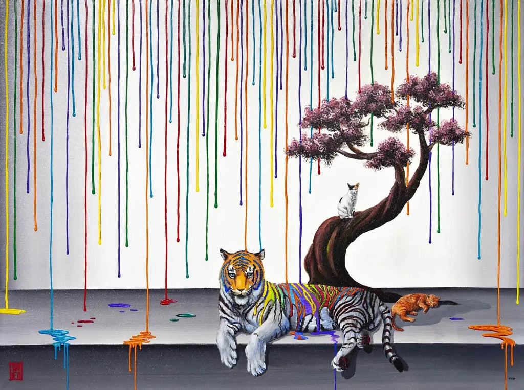 Spirit Animal - Edition by artist Michael Summers - Wyecliffe Galleries