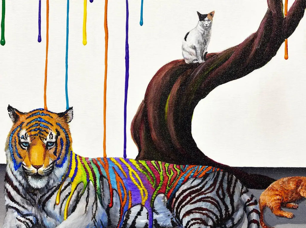 Spirit Animal - Edition by artist Michael Summers - Wyecliffe Galleries