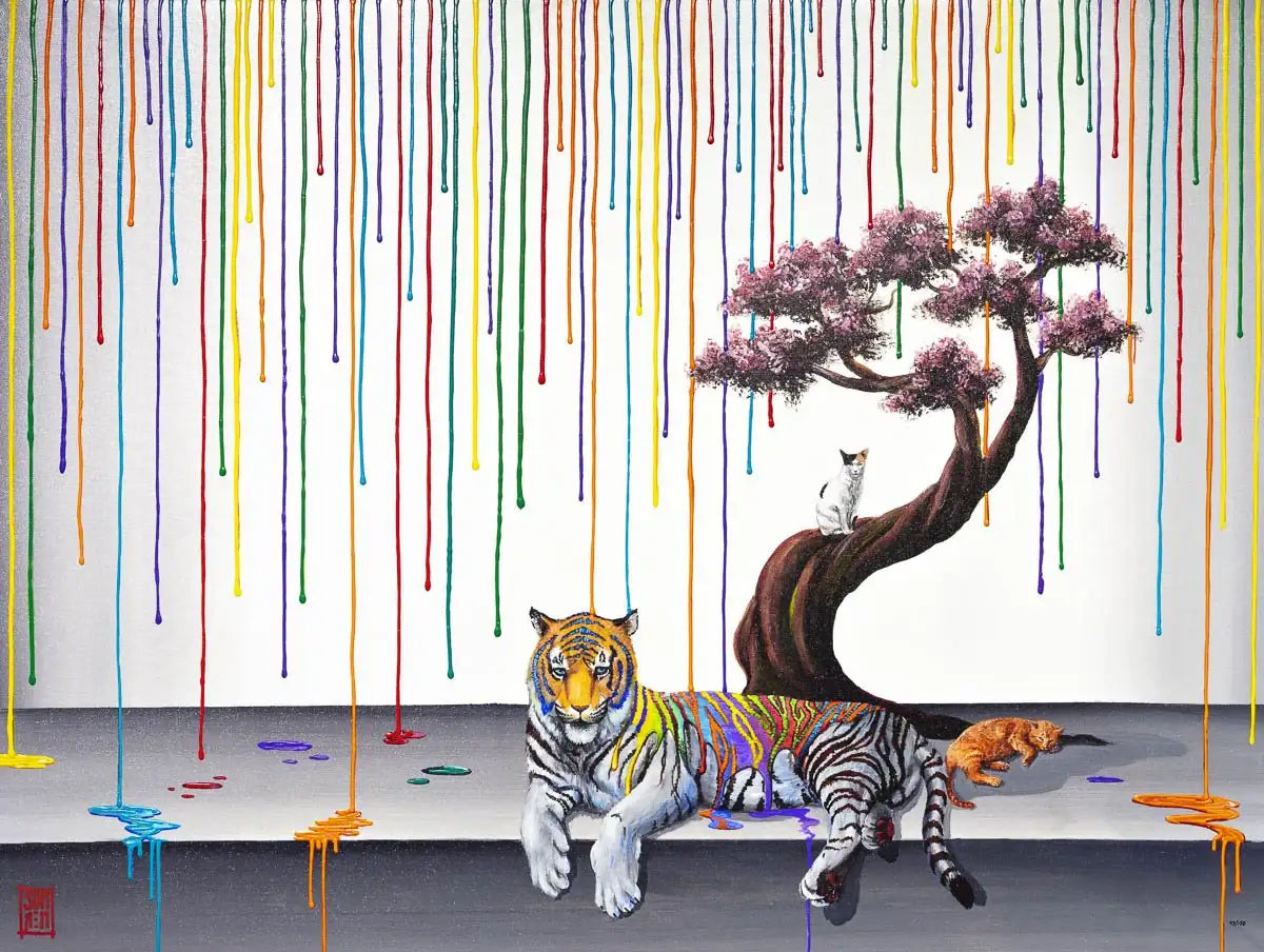 Spirit Animal - Edition by artist Michael Summers - Wyecliffe Galleries