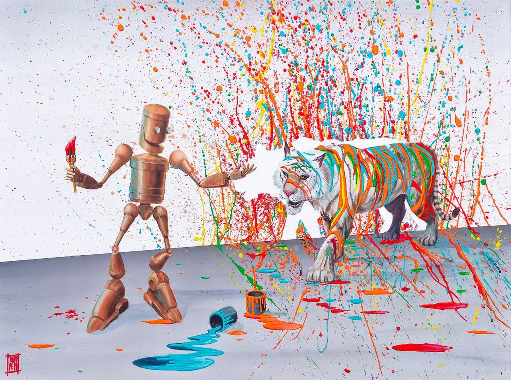 The Artist - Edition by artist Michael Summers - Wyecliffe Galleries