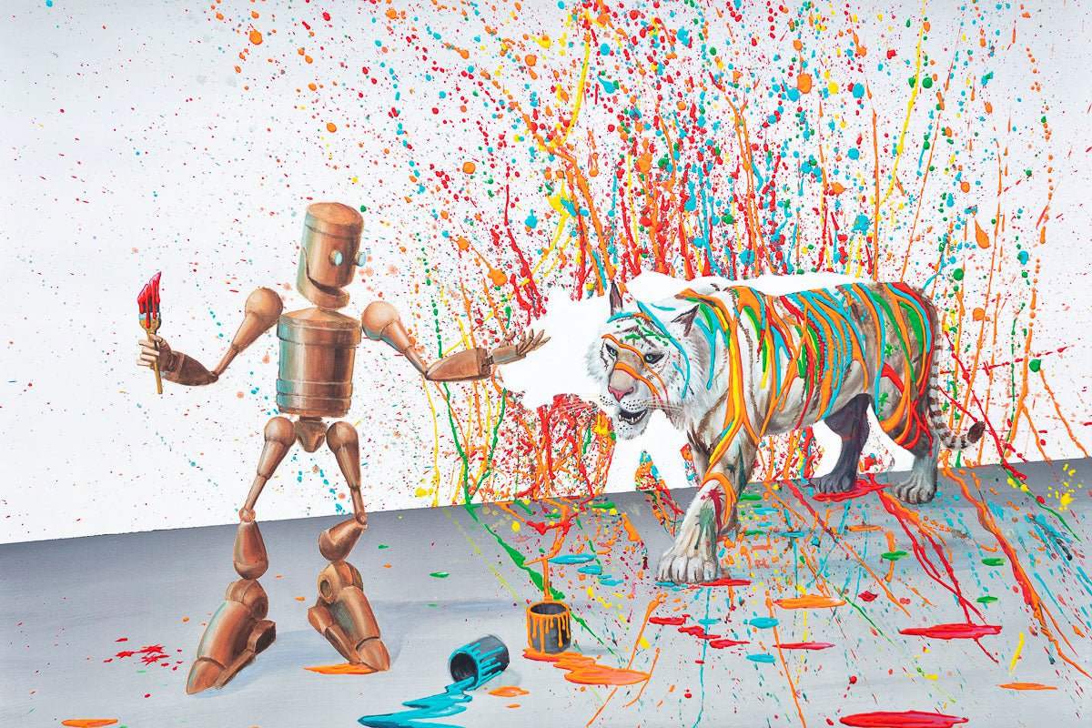 The Artist - Edition by artist Michael Summers - Wyecliffe Galleries