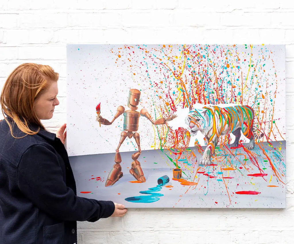 The Artist - Edition by artist Michael Summers - Wyecliffe Galleries