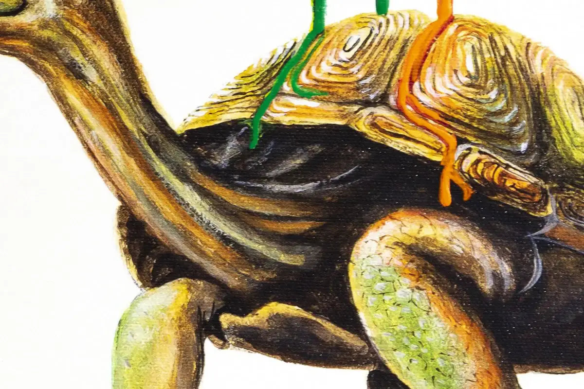 Unlikely Companions - Edition - SOLD by artist Michael Summers - Wyecliffe Galleries