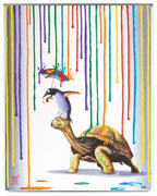 Unlikely Companions - Edition - SOLD by artist Michael Summers - Wyecliffe Galleries