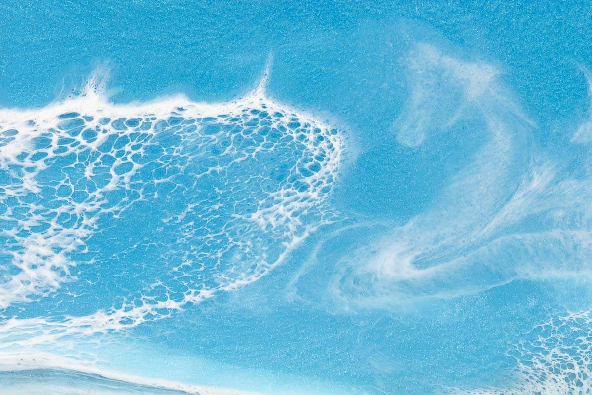 At the Seaside - Original - SOLD by artist Michelle Smith - Wyecliffe Galleries