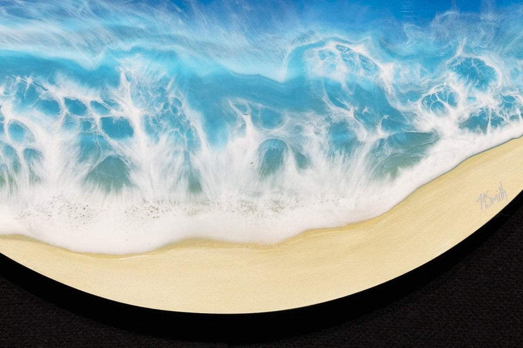 By The Sea - Original - SOLD by artist Michelle Smith - Wyecliffe Galleries