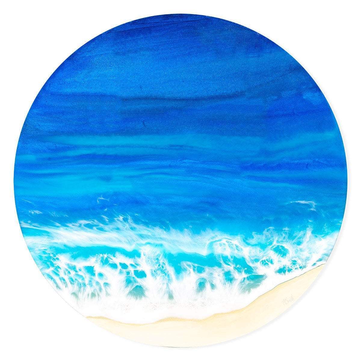 By The Sea - Original - SOLD by artist Michelle Smith - Wyecliffe Galleries
