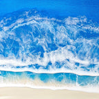 Coastlines - Original - SOLD by artist Michelle Smith - Wyecliffe Galleries