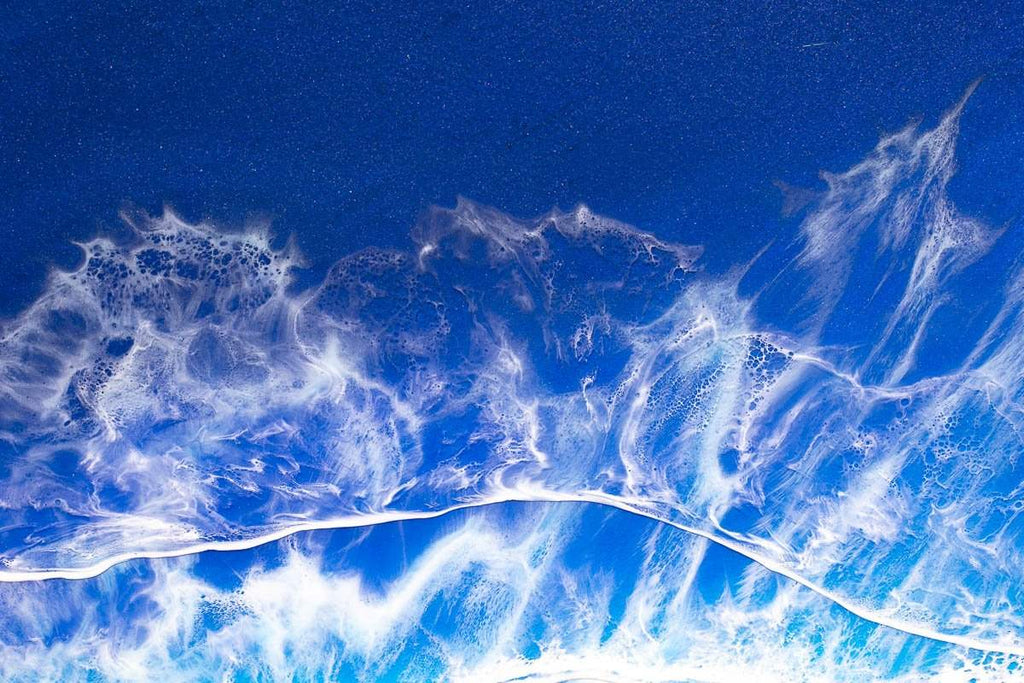 Deep Blue Sea - Original - SOLD by artist Michelle Smith - Wyecliffe Galleries