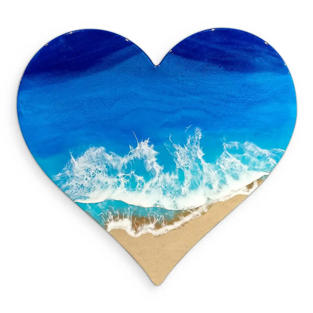 Heart of the Ocean - Original - SOLD by artist Michelle Smith - Wyecliffe Galleries