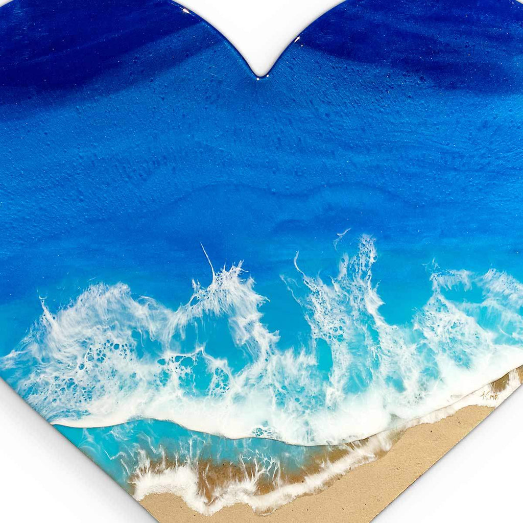 Heart of the Ocean - Original - SOLD by artist Michelle Smith - Wyecliffe Galleries