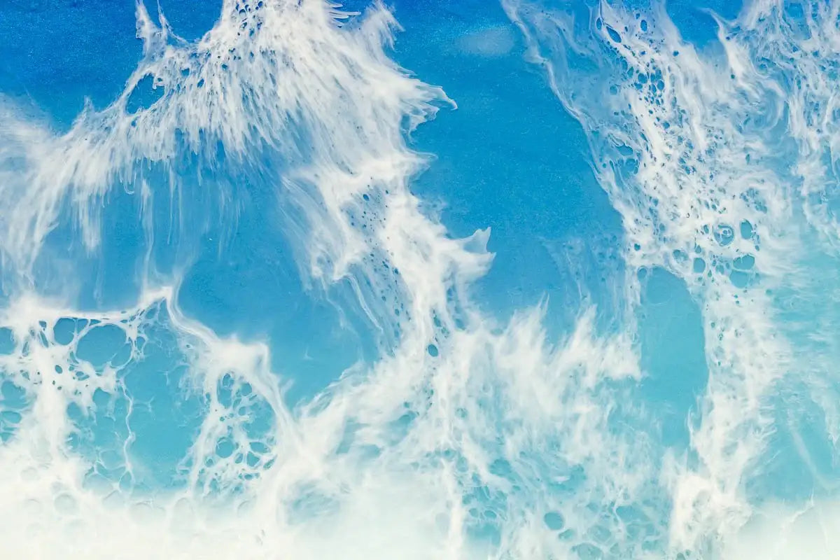 Heart of the Ocean - Original - SOLD by artist Michelle Smith - Wyecliffe Galleries