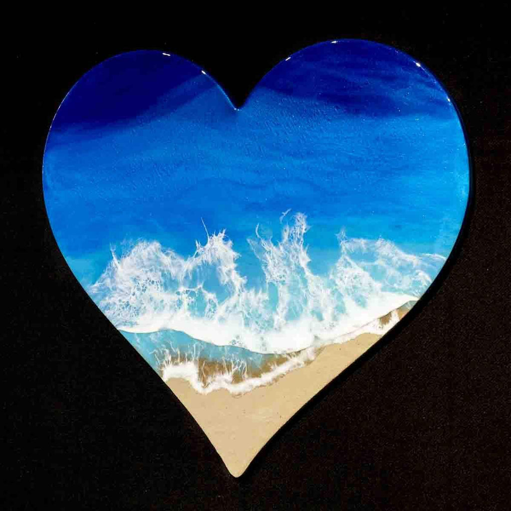 Heart of the Ocean - Original - SOLD by artist Michelle Smith - Wyecliffe Galleries