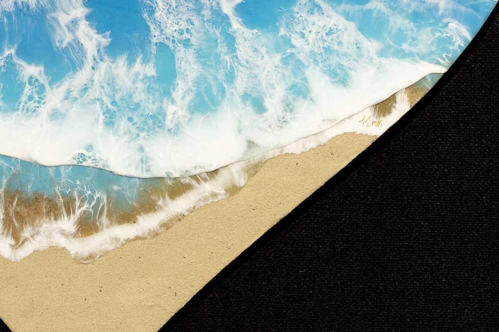 Heart of the Ocean - Original - SOLD by artist Michelle Smith - Wyecliffe Galleries